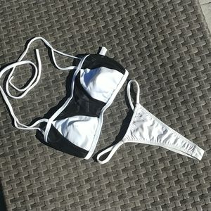 Sporty spice style thong Bikini